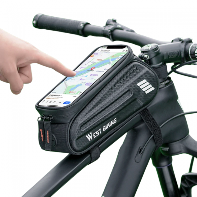 west biking чанта за телефон велосипед