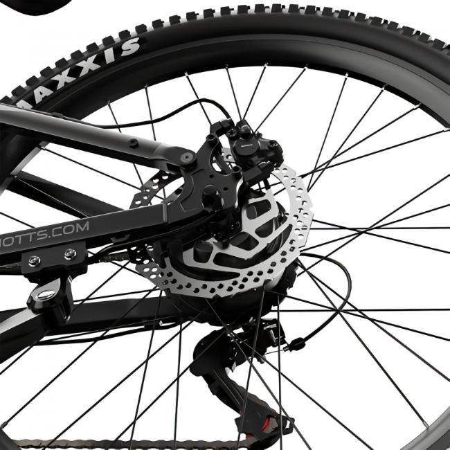 Duotts E29 с хидравлични спирачки Shimano MT200