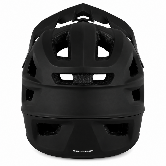 Черна CAIRBULL Defender Full Face каска за електрическа тротинетка и MTB