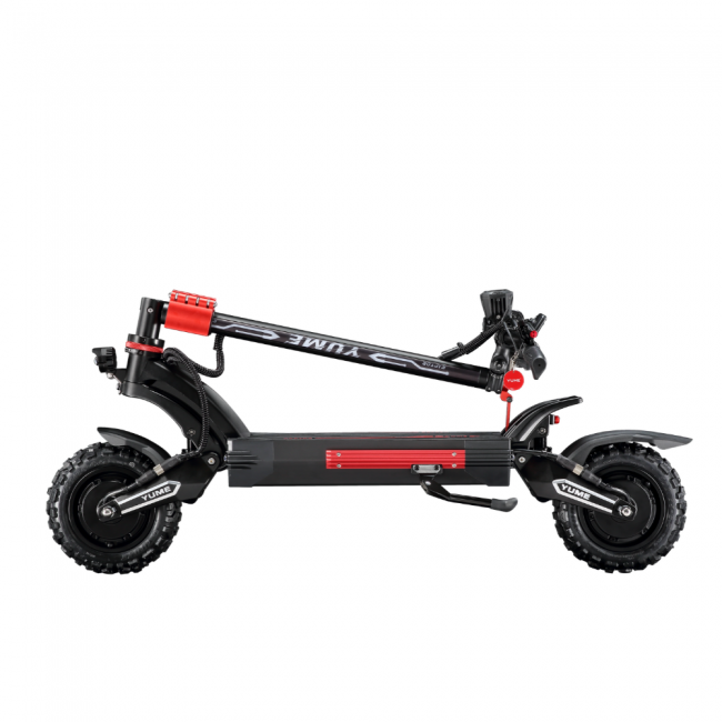 Електрическа тротинетка YUME Raptor 2 с пробег 100 км и скорост 87 км/ч