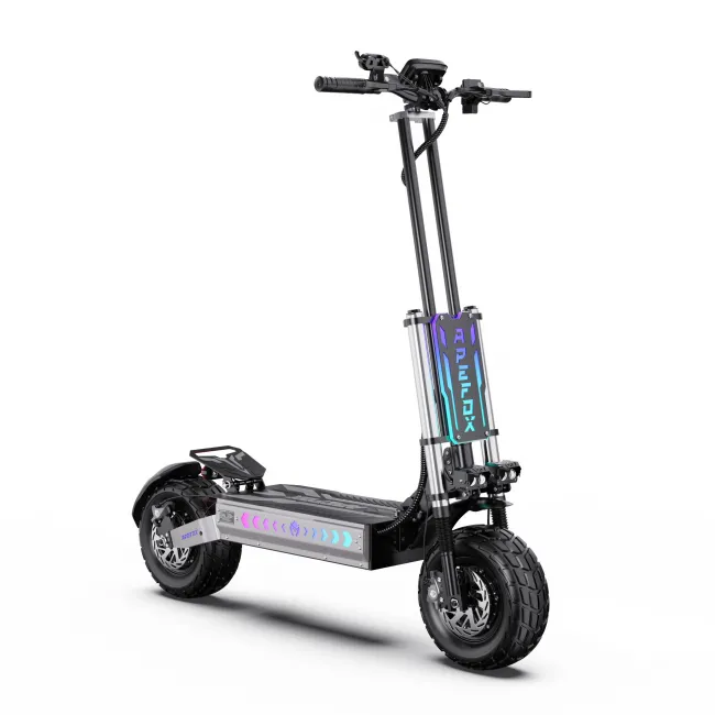 APEFOX T90 електрическа офроуд тротинетка 6000W с два мотора и 13-инчови гуми