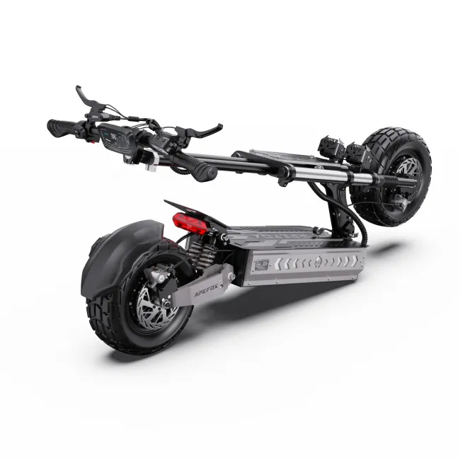 APEFOX T90 електрическа офроуд тротинетка 6000W с два мотора и 13-инчови гуми
